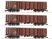 37640 Roco Set of 3 gondola cars type Eans 069